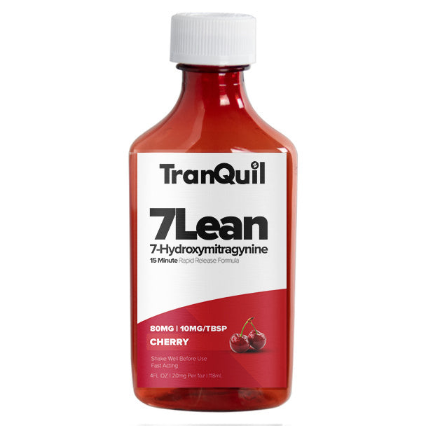 7OH Lean Syrup 80mg Cherry Front