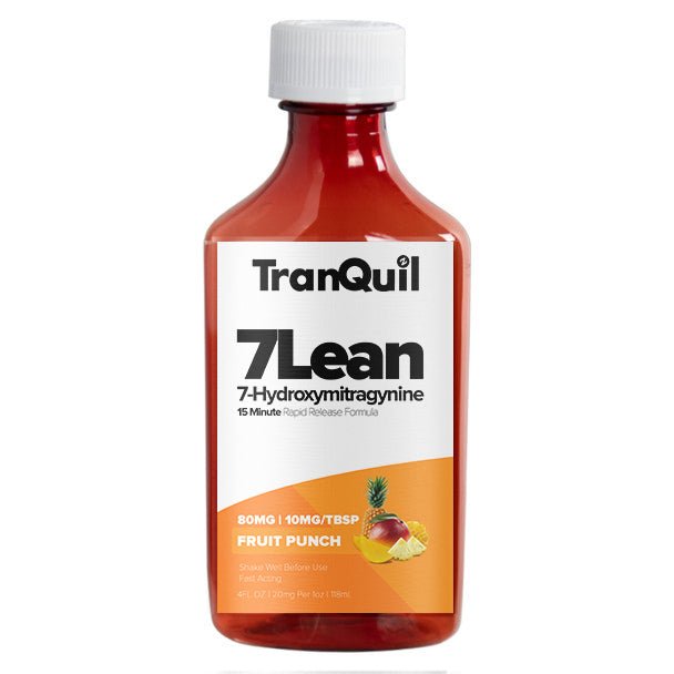 7OH Lean Syrup 80mg Fruit Punch - Tranquil